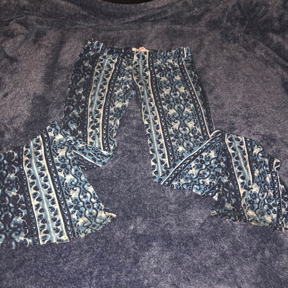Mossimo Supply Co Patterned Flare Pants